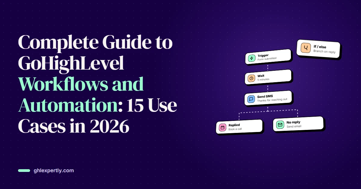 Complete Guide to GoHighLevel Workflows and Automation: 15 Use Cases in 2026