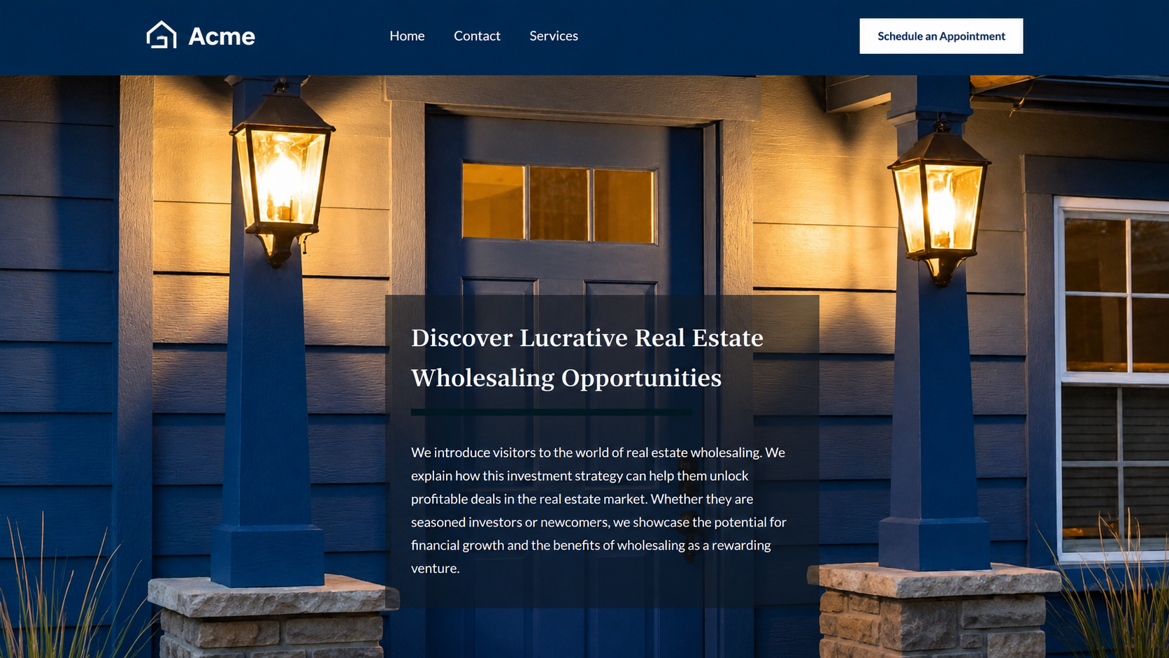 Real estate agent website built inside GoHighLevel — IDX-connected, lead-capture ready